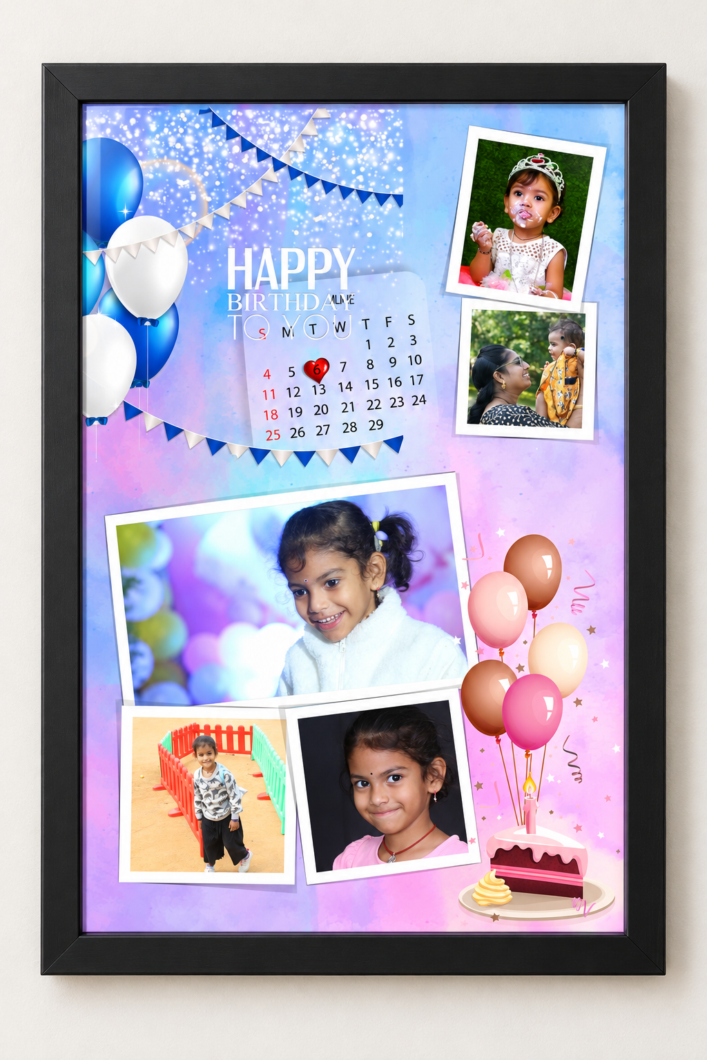 12×18 Inch Personalised Birthday Photo Frame | AVATAR