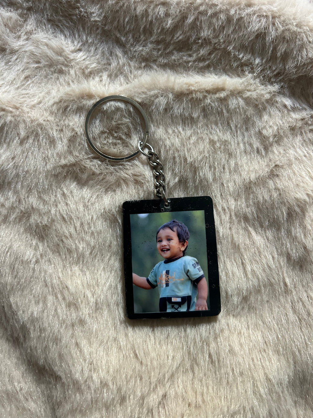 Personalized Photo Keychain Printing | Custom Name & Photo Keychain | Birthday, Anniversary & Couple Gift
